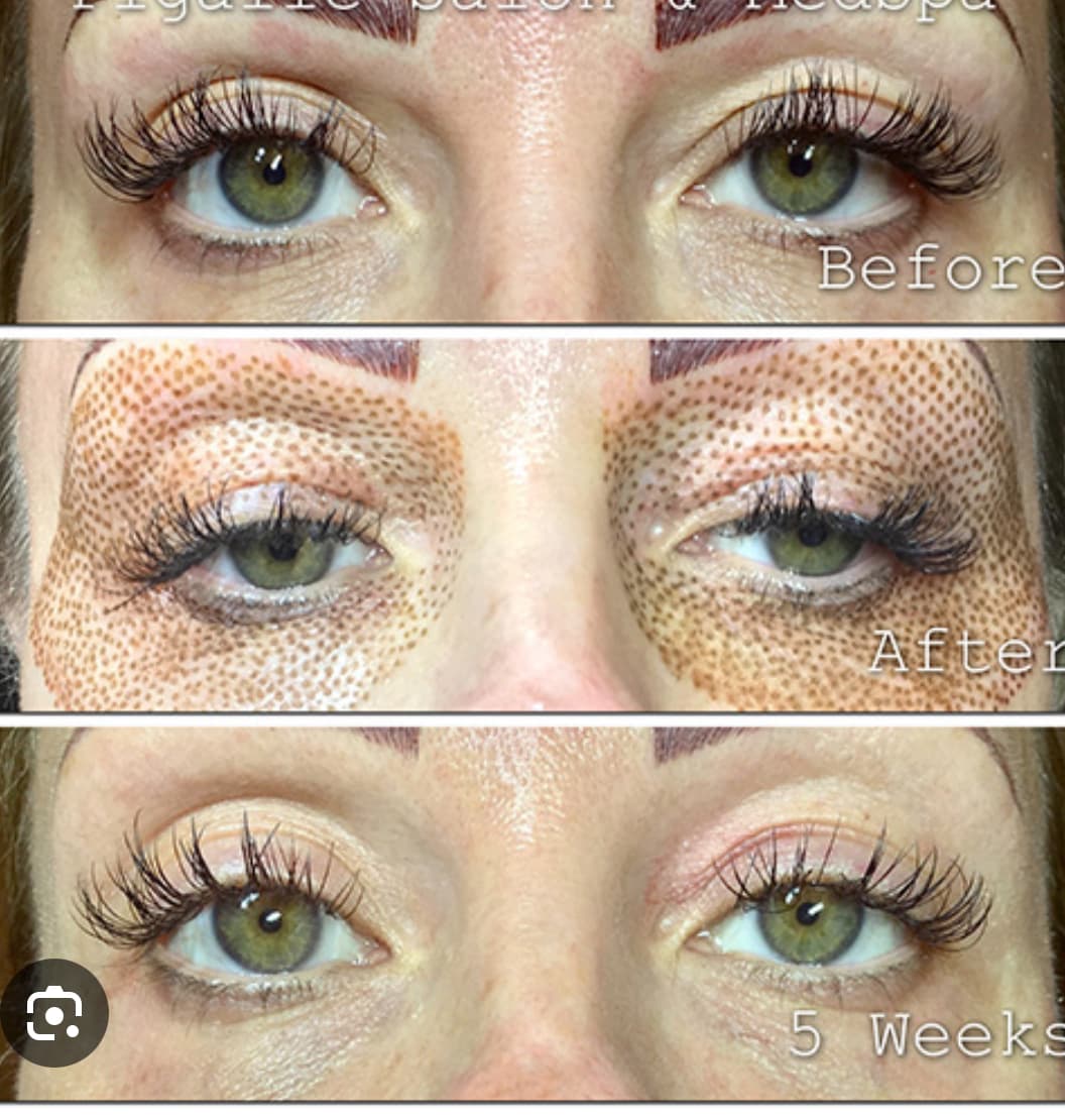 Makeup before and after at Ariava Medical Aesthetics
