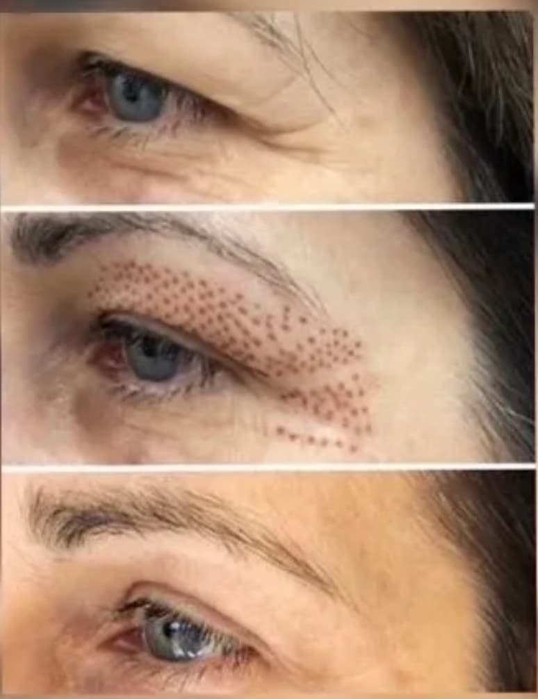 Makeup before and after at Ariava Medical Aesthetics