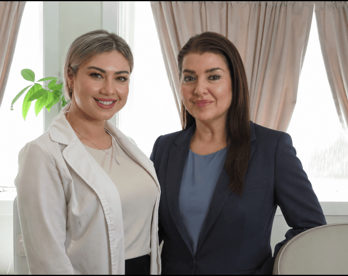 Ava and Jenna, the mother-daughter founders of Ariava Medical Aesthetics